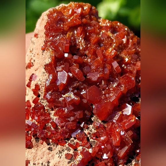 Vibrant Vanadinite Specimen - Picture 15 of 16